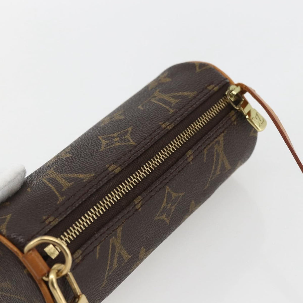 Louis Vuitton Papillon Pochette Monogram Canvas Brown Canvas Clutche & Pouche Bag (Pre-Owned)
