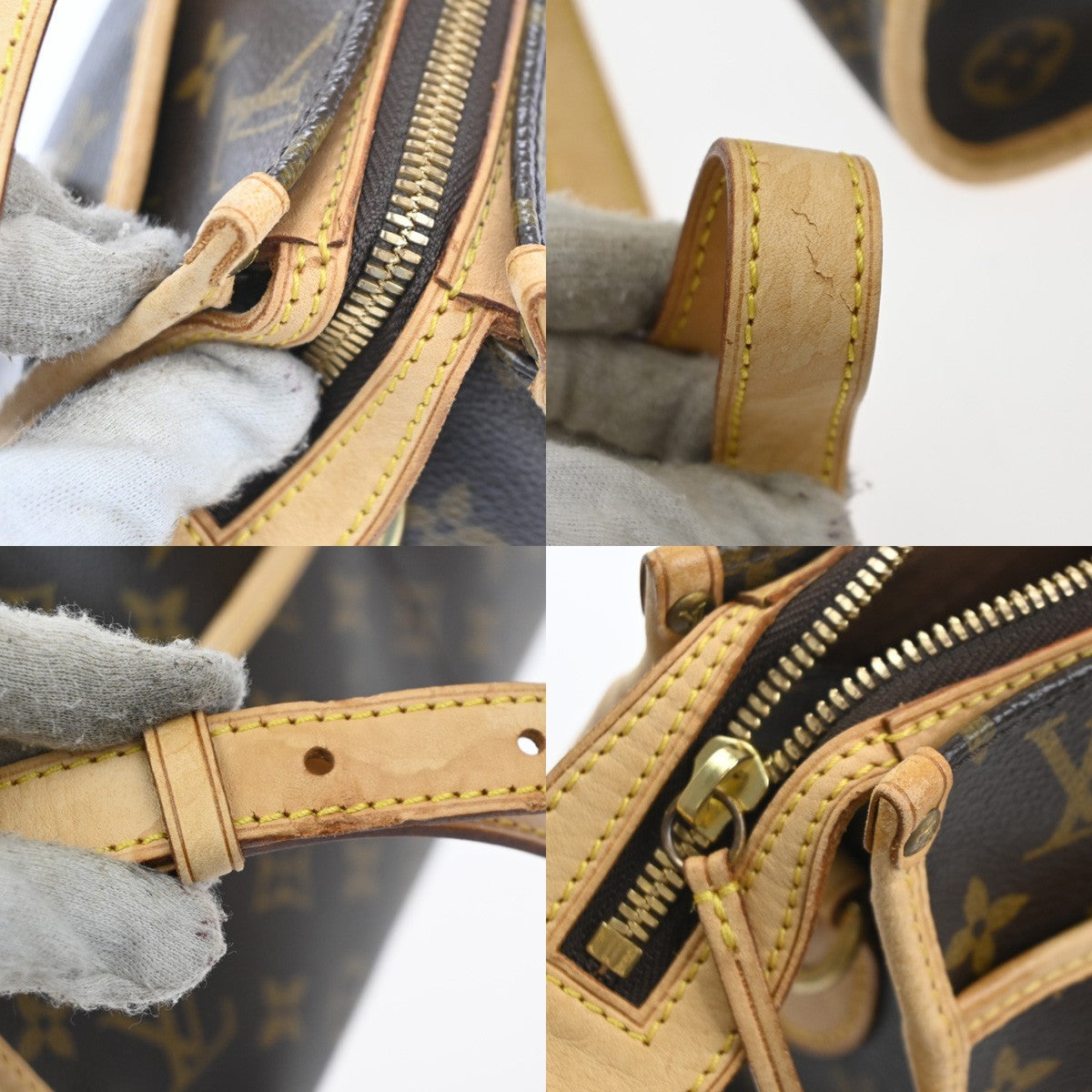 Louis Vuitton Popincourt Shoulder Bag Monogram Canvas Brown Canvas Shoulder Bag Bag (Pre-Owned)