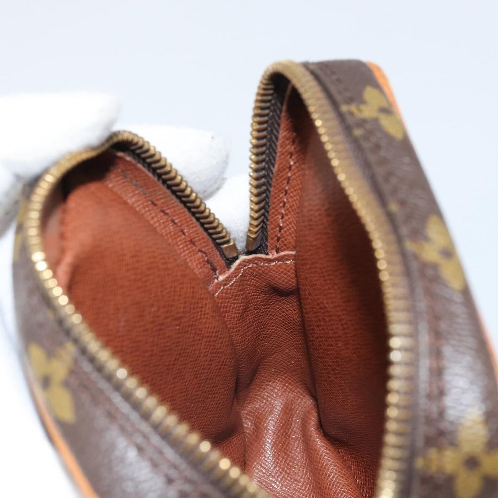Louis Vuitton Danube Handbag Monogram Canvas Brown Canvas Shoulder Bag Bag (Pre-Owned)