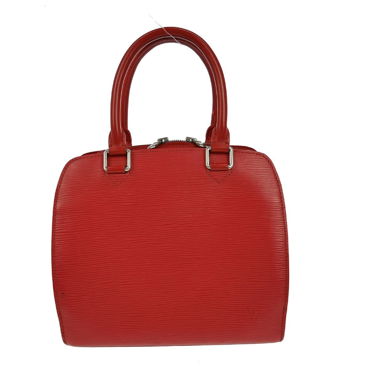 Louis Vuitton Pont Neuf Handbag Epi Leather Red Leather Handbag (Pre-Owned)