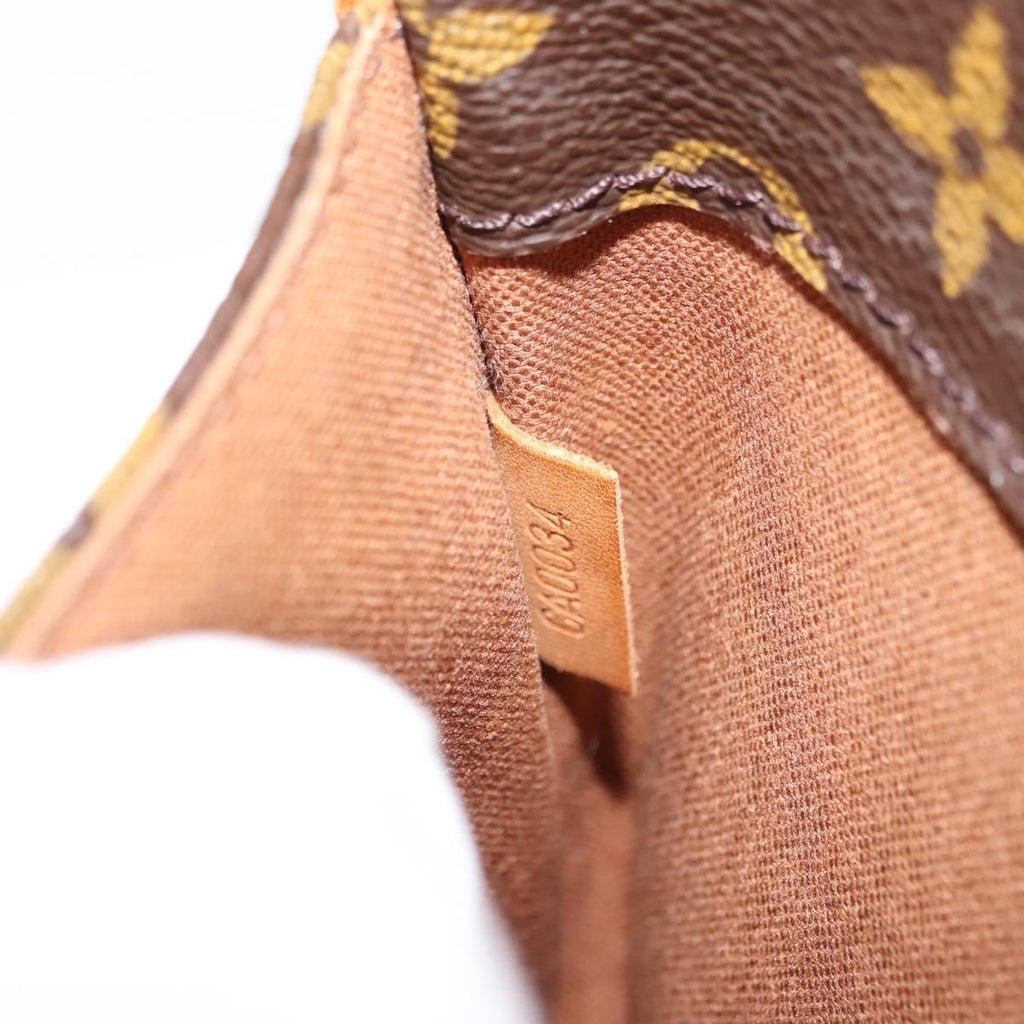 Louis Vuitton Pochette Gange Monogram Canvas Brown Canvas Clutche & Pouche Bag (Pre-Owned)