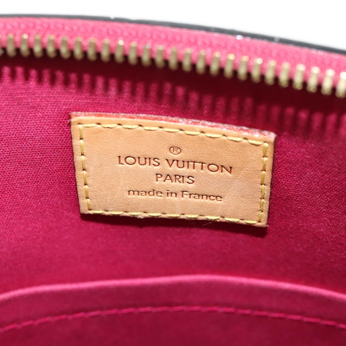 Louis Vuitton Montebello Handbag Monogram Vernis Pink Patent_Leather Handbag (Pre-Owned)