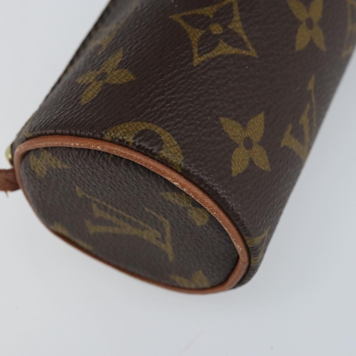 Louis Vuitton Papillon Pochette Monogram Canvas Brown Canvas Clutche & Pouche Bag (Pre-Owned)