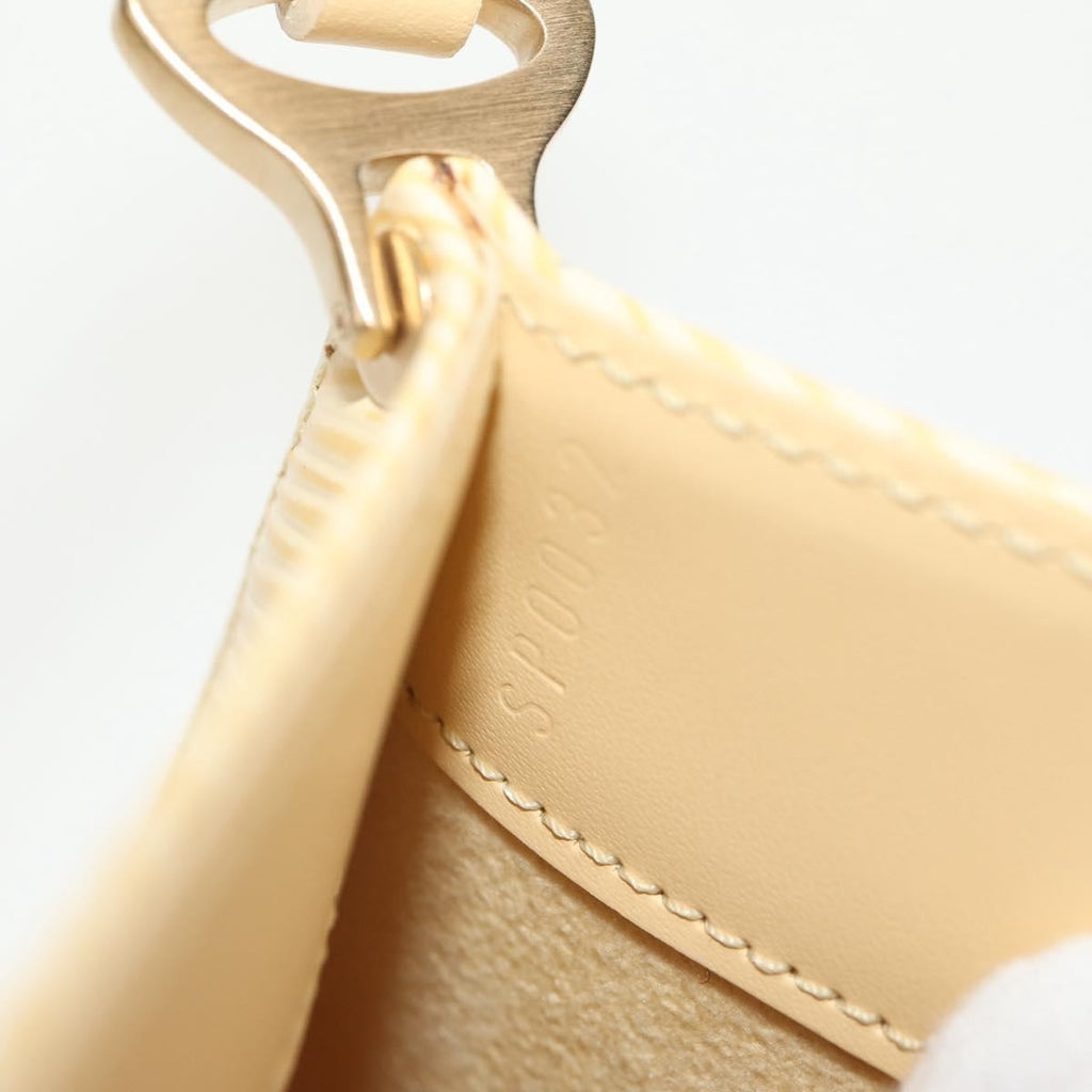 Louis Vuitton Demi Lune Pochette Epi Leather Beige Leather Clutche & Pouche Bag (Pre-Owned)