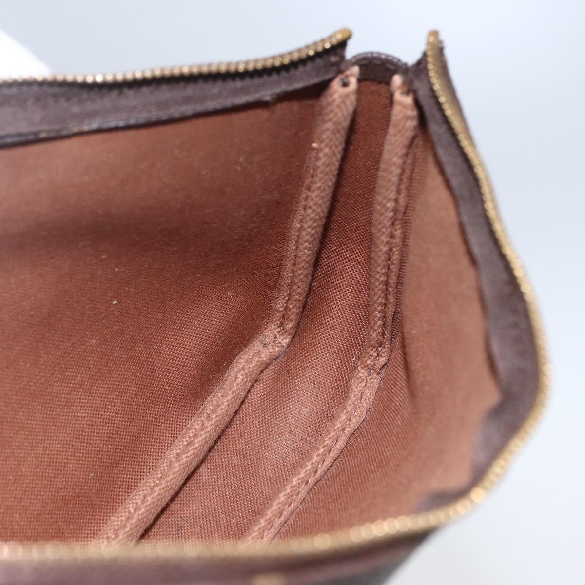 Louis Vuitton Pochette Accessoires Nm Monogram Canvas Brown Canvas Clutche & Pouche Bag (Pre-Owned)