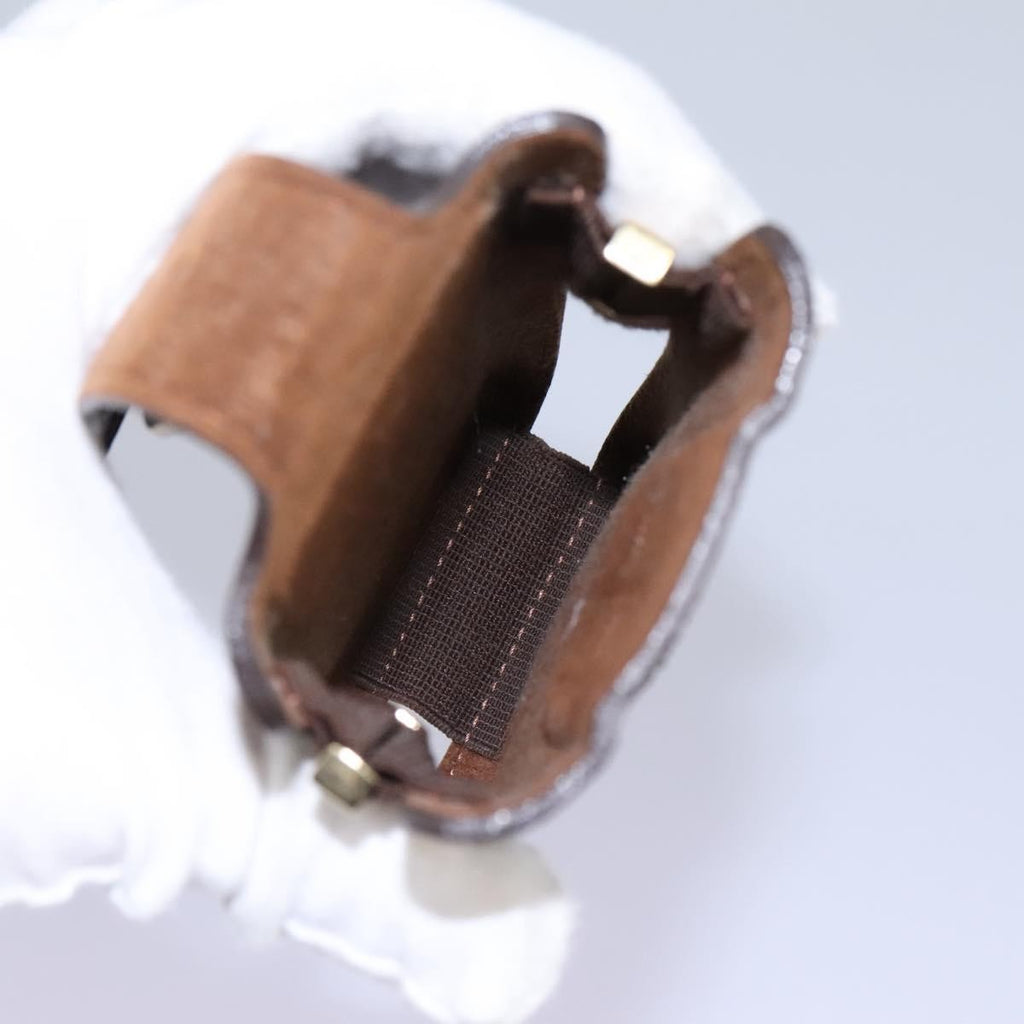 Louis Vuitton Étui Téléphone Monogram Canvas Brown Canvas Tech Accessory Accessory (Pre-Owned)