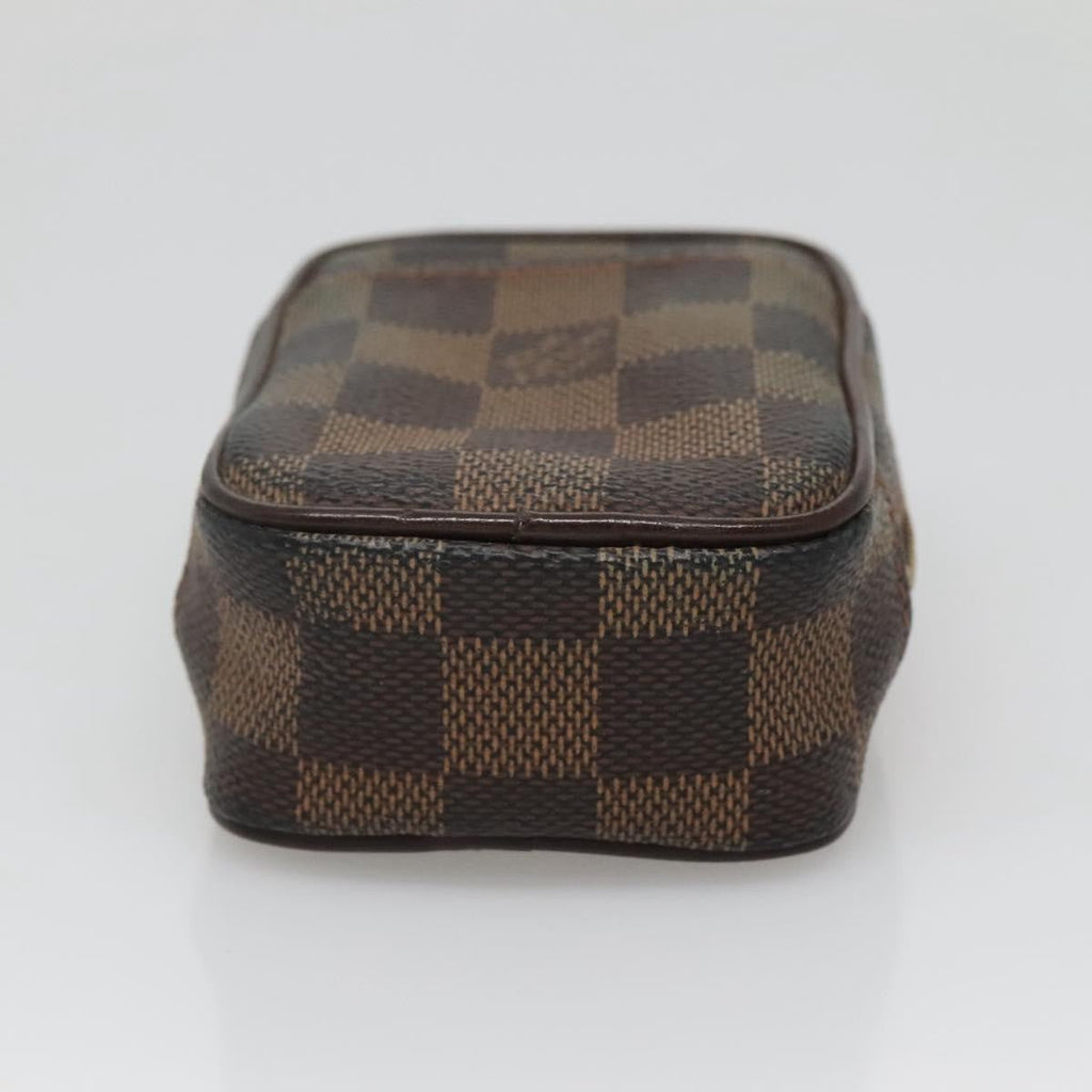 Louis Vuitton Etui Okapi Camera Case Damier Brown Canvas Bag (Pre-Owned)