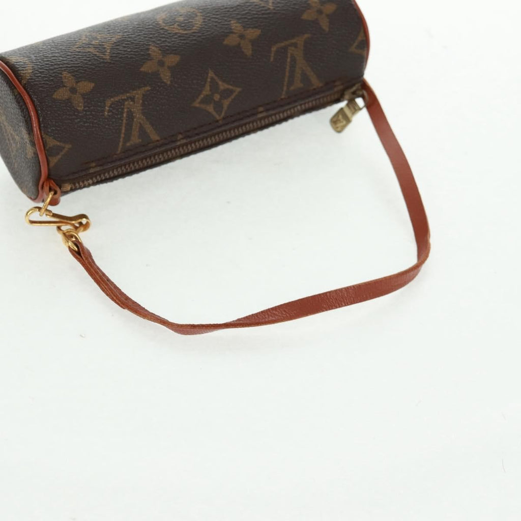 Louis Vuitton Papillon Pochette Monogram Canvas Brown Canvas Clutche & Pouche Bag (Pre-Owned)
