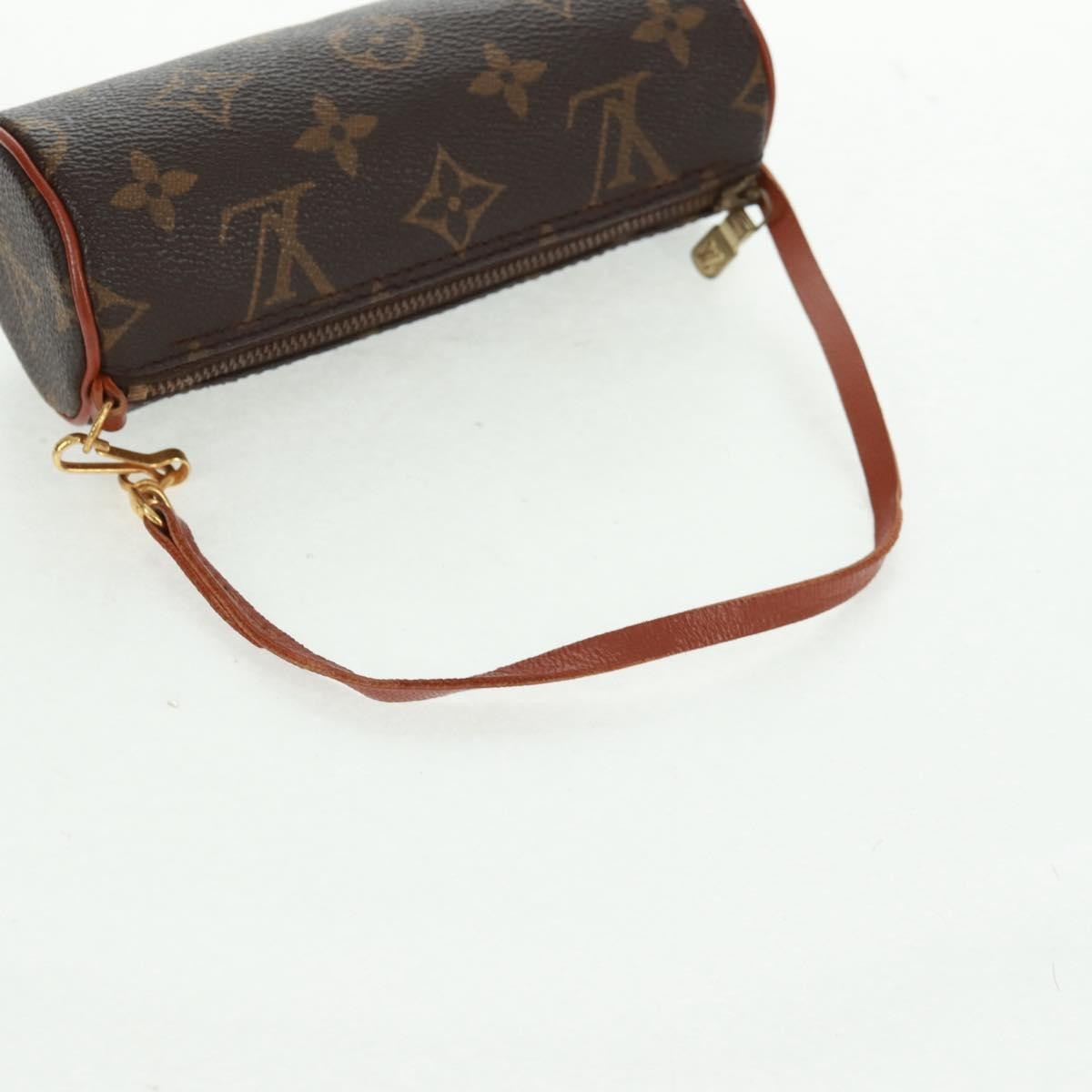 Louis Vuitton Papillon Pochette Monogram Canvas Brown Canvas Clutche & Pouche Bag (Pre-Owned)