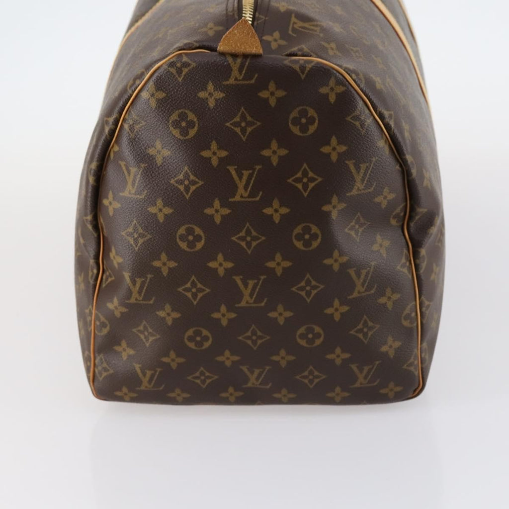 Louis Vuitton Keepall Bandouliere Bag Monogram Canvas Brown Canvas Bag (Pre-Owned)