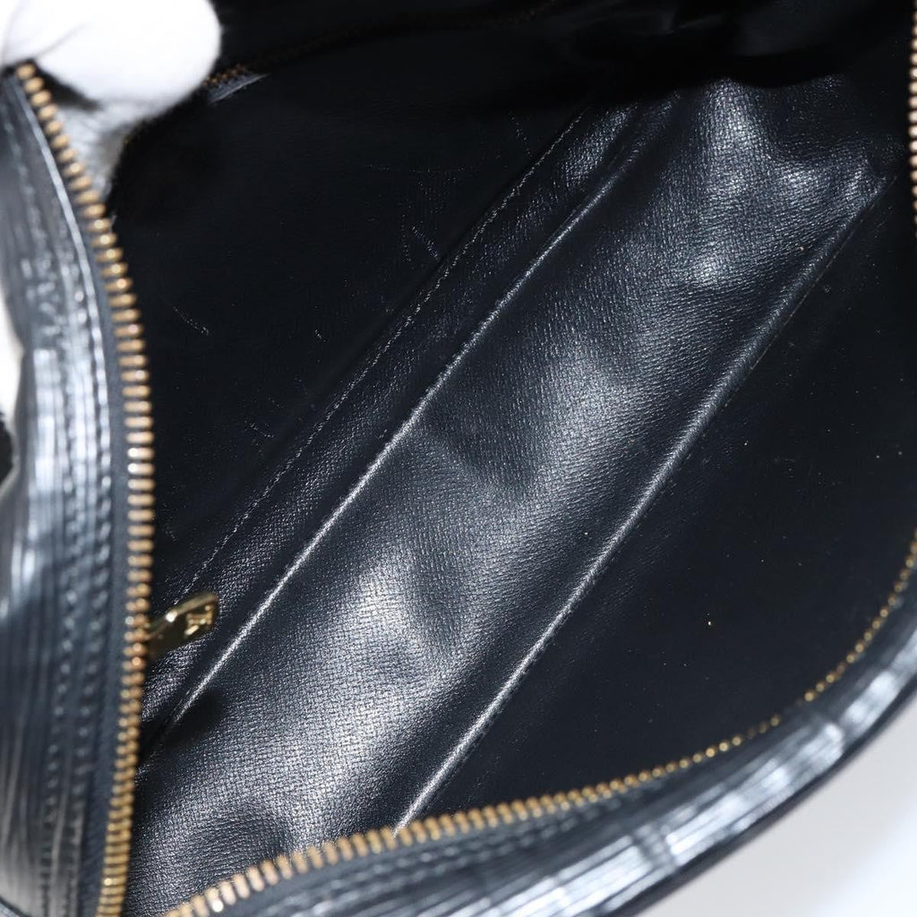 Louis Vuitton Trocadero Handbag Epi Leather Black Leather Shoulder Bag Bag (Pre-Owned)