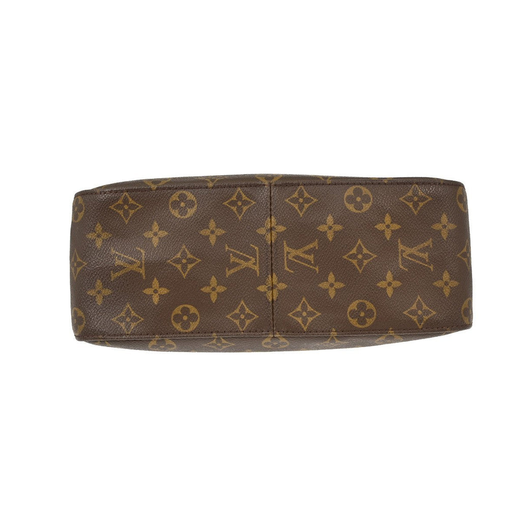 Louis Vuitton Monogram Looping Handbag Monogram Canvas Brown Canvas Shoulder Bag Bag (Pre-Owned)