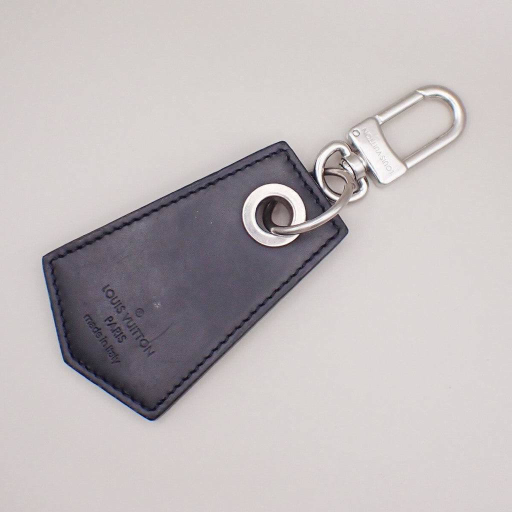 Louis Vuitton Enchappe Key Holder Monogram Eclipse Canvas Black Leather Charms And Keychains Accessory (Pre-Owned)