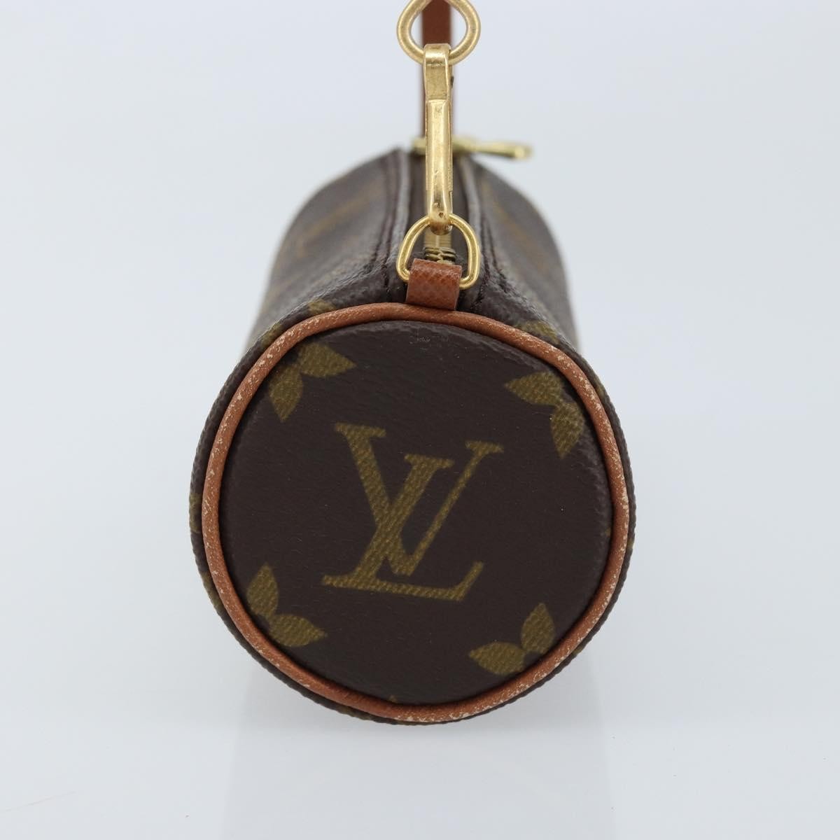 Louis Vuitton Papillon Pochette Monogram Canvas Brown Canvas Clutche & Pouche Bag (Pre-Owned)