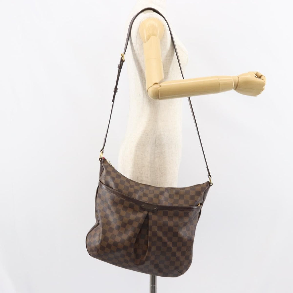 Louis Vuitton Bloomsbury Handbag Damier Brown Canvas Shoulder Bag Bag (Pre-Owned)
