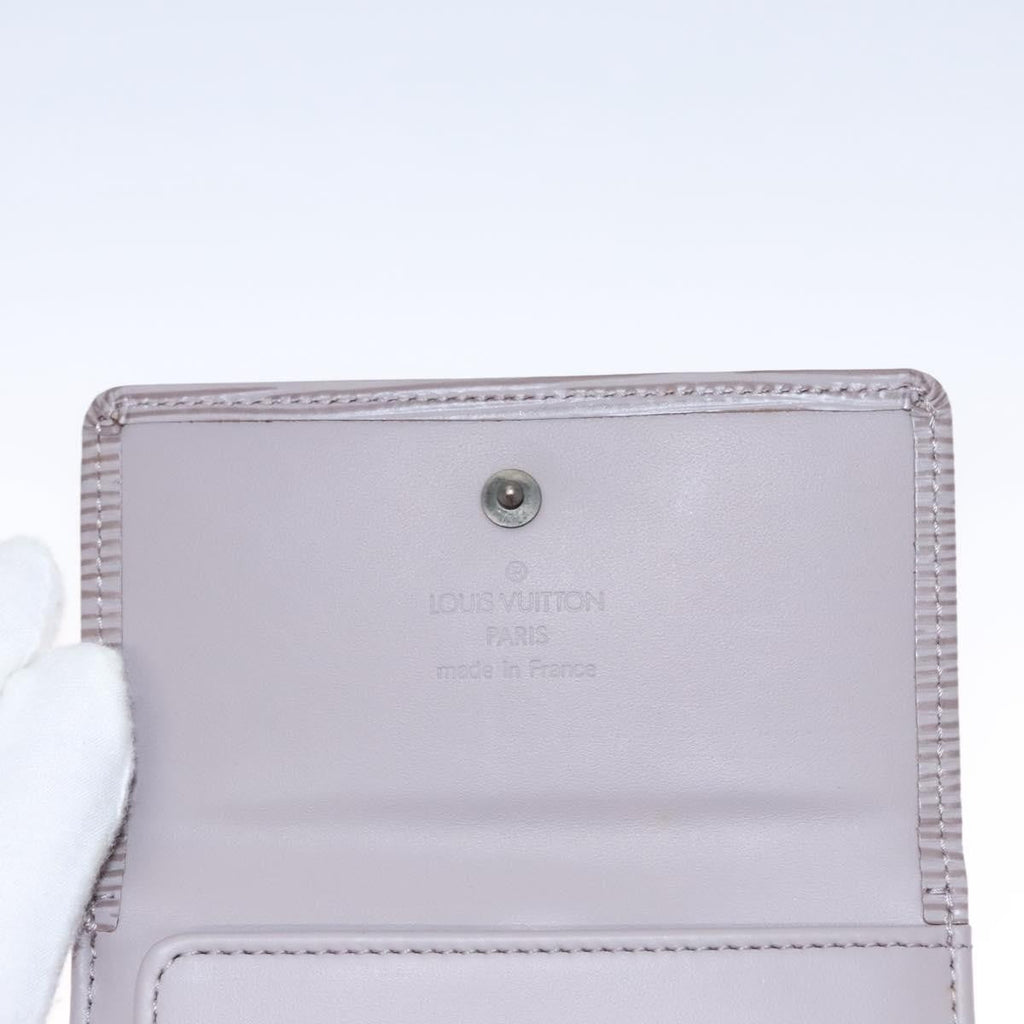 Louis Vuitton Elise Wallet Epi Leather Purple Leather Wallets Accessory (Pre-Owned)