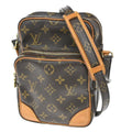 Louis Vuitton Amazone Bag Monogram Canvas Brown Canvas Shoulder Bag Bag (Pre-Owned)