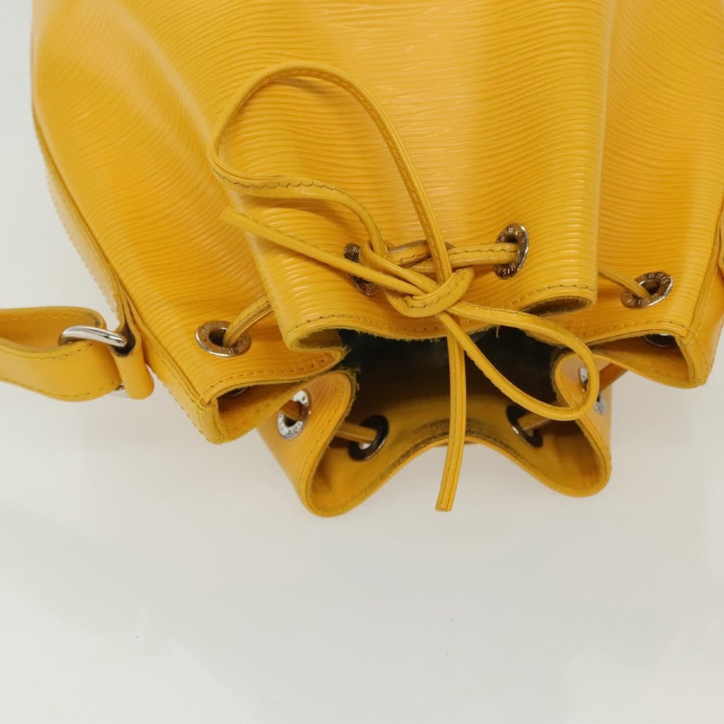 Louis Vuitton Noe Handbag Epi Leather Yellow Leather Bag (Pre-Owned)
