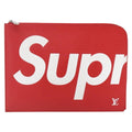 Louis Vuitton Pochette Jour Limited Edition Supreme Epi Leather Red Leather Clutche & Pouche Bag (Pre-Owned)