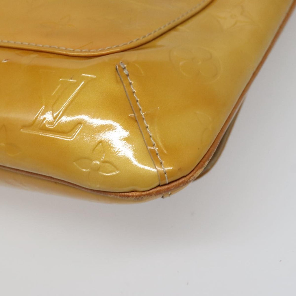 Louis Vuitton Thompson Street Handbag Monogram Vernis Beige Patent_Leather Bag (Pre-Owned)