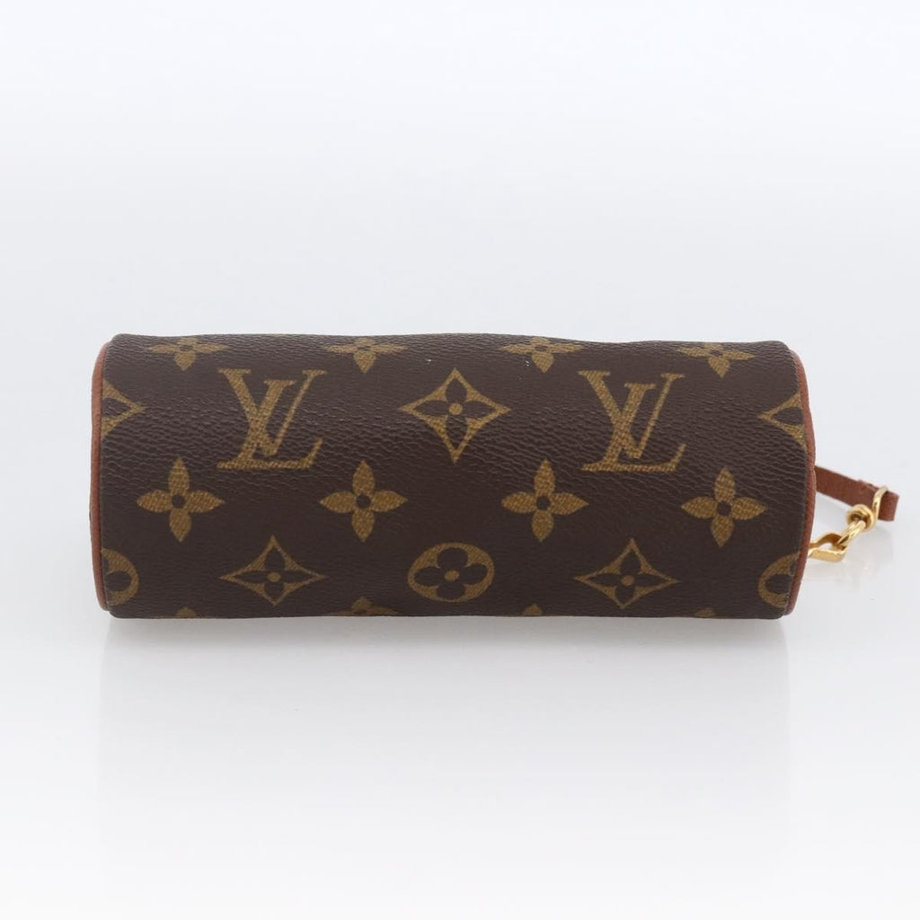 Louis Vuitton Papillon Pochette Monogram Canvas Brown Canvas Clutche & Pouche Bag (Pre-Owned)