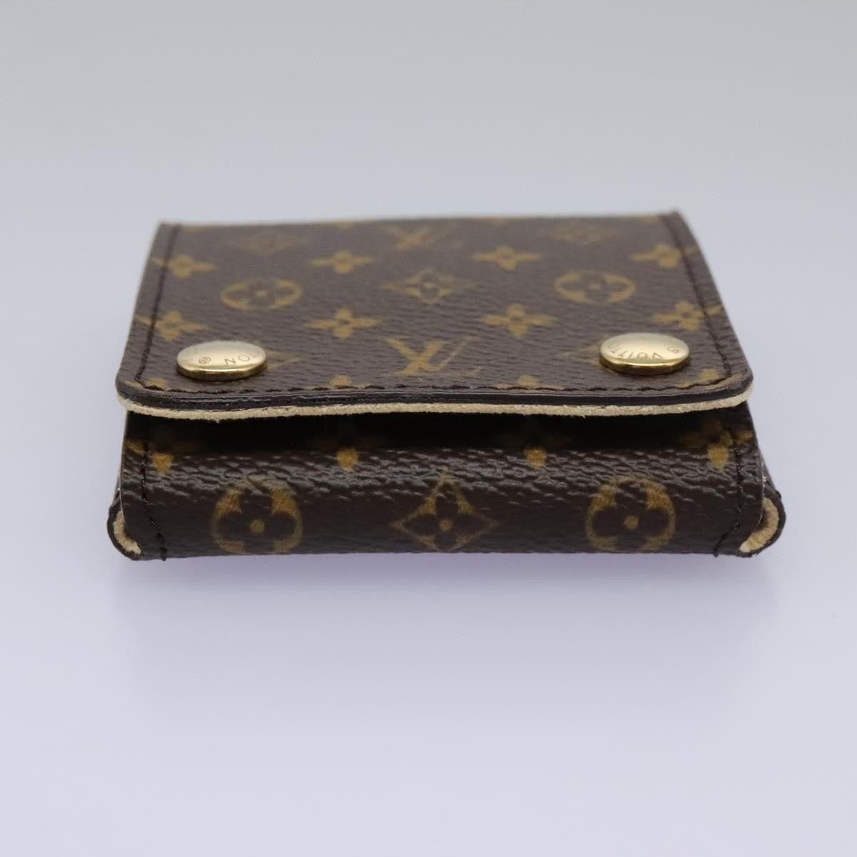 Louis Vuitton Case Jewelry Box Canvas Multicolour Canvas Wallets Accessory (Pre-Owned)