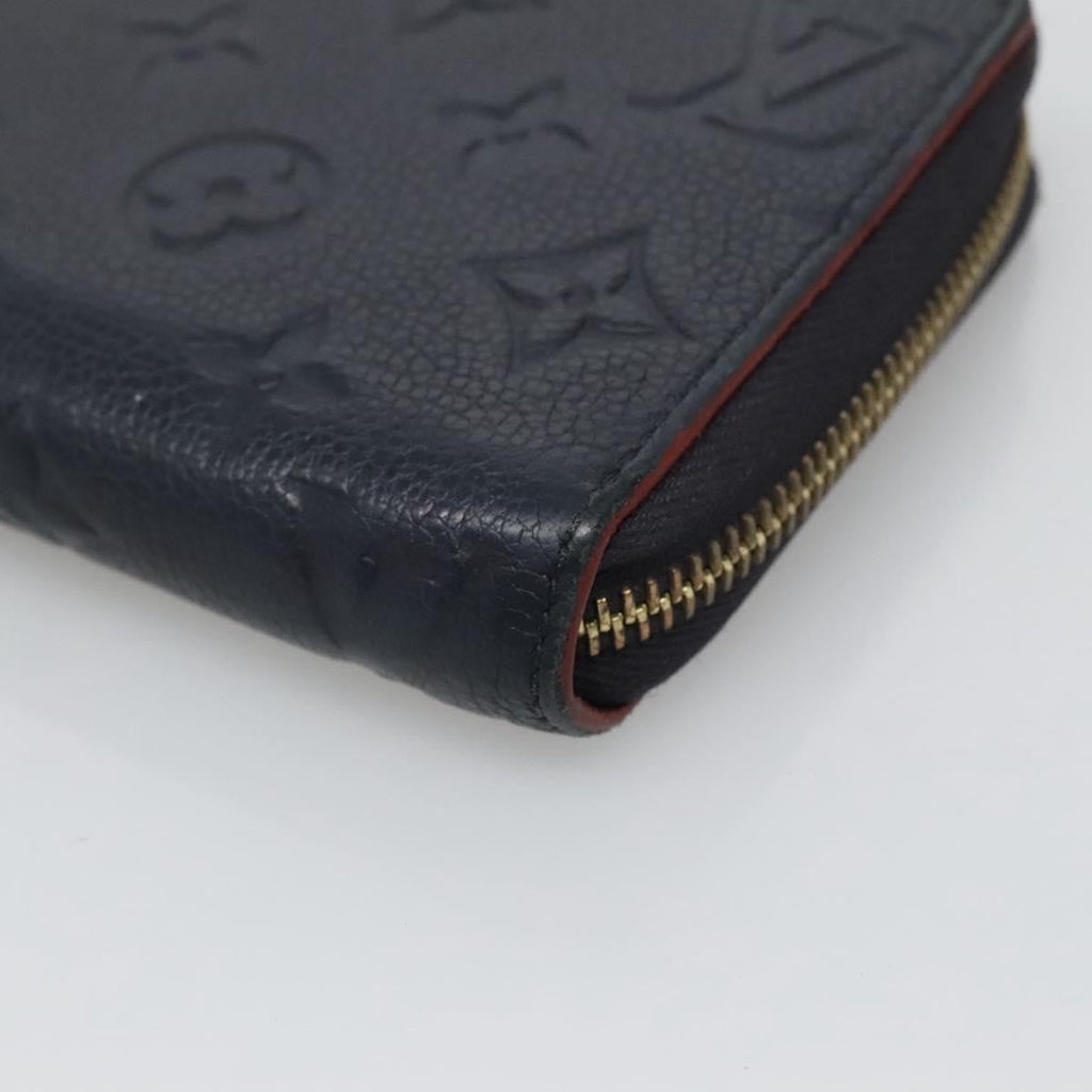 Louis Vuitton Portefeuille Zippy Monogramme Empreinte Monogramme Empreinte Navy Leather Wallets Accessory (Pre-Owned)