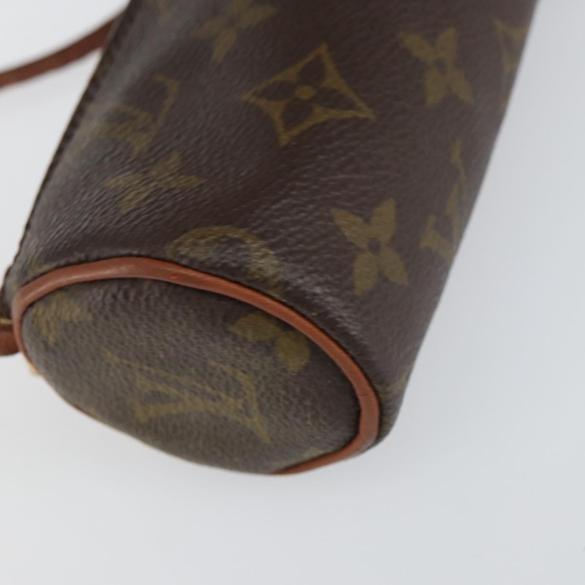 Louis Vuitton Papillon Pochette Monogram Canvas Brown Canvas Clutche & Pouche Bag (Pre-Owned)