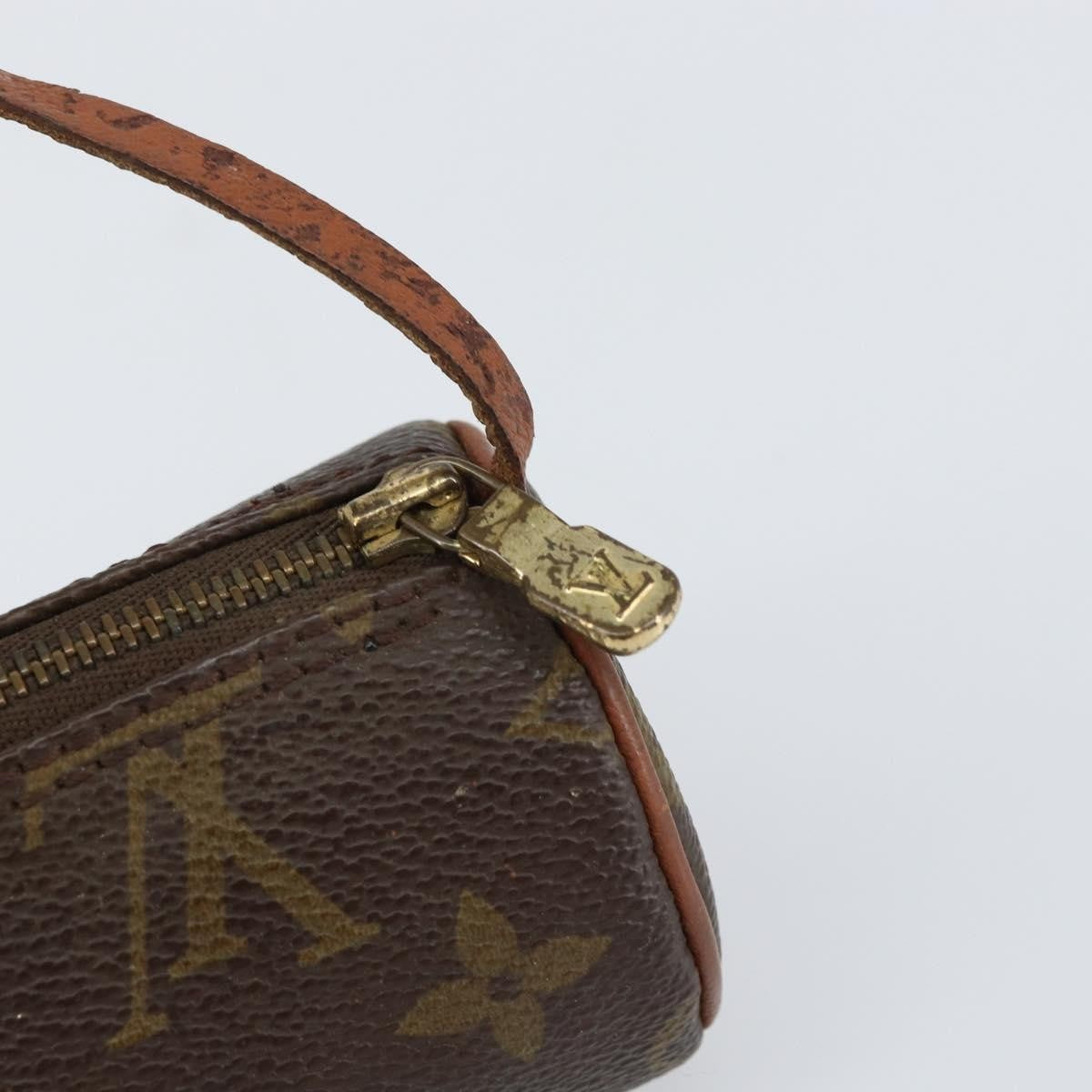 Louis Vuitton Papillon Pochette Monogram Canvas Brown Canvas Clutche & Pouche Bag (Pre-Owned)