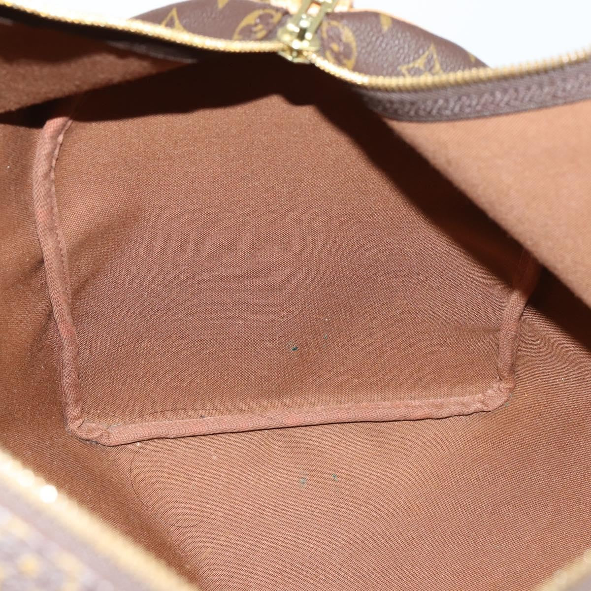 Louis Vuitton Keepall Bag Monogram Canvas Brown Canvas Travel Bag Bag (Pre-Owned)