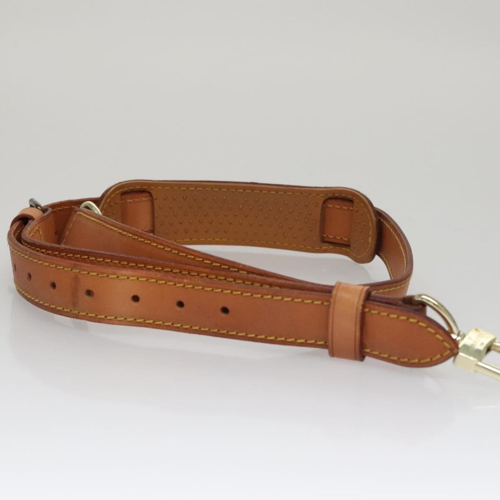 Louis Vuitton Adjustable Shoulder Strap Vachetta Leather Beige Leather Straps Accessory (Pre-Owned)