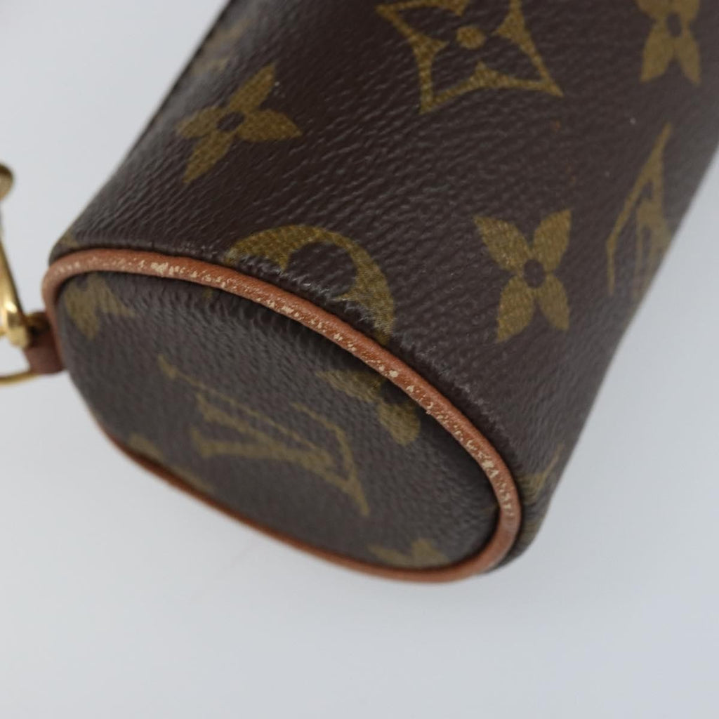 Louis Vuitton Papillon Pochette Monogram Canvas Brown Canvas Clutche & Pouche Bag (Pre-Owned)