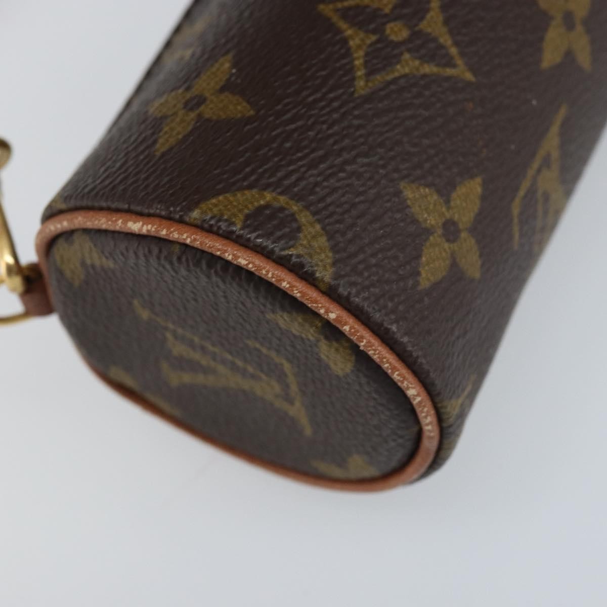 Louis Vuitton Papillon Pochette Monogram Canvas Brown Canvas Clutche & Pouche Bag (Pre-Owned)