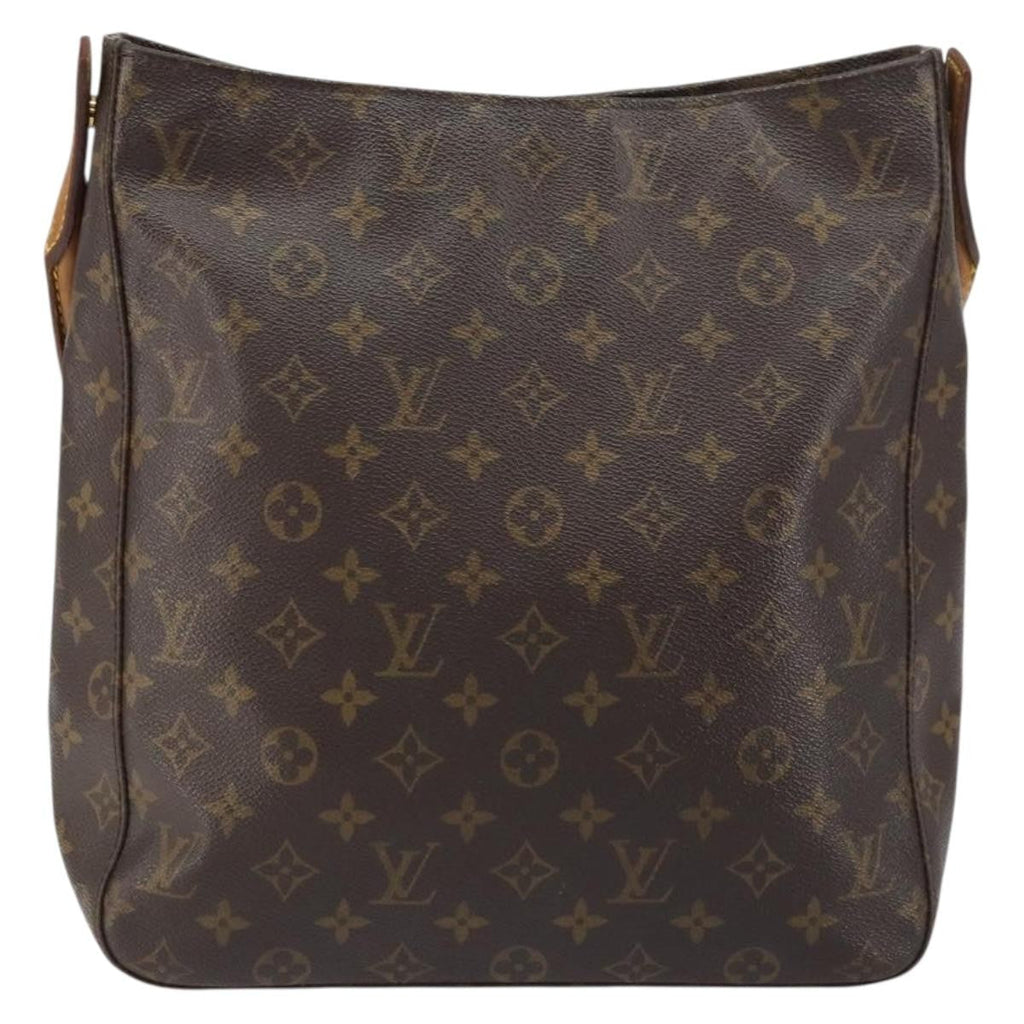 Louis Vuitton Monogram Looping Handbag Monogram Canvas Brown Canvas Shoulder Bag Bag (Pre-Owned)