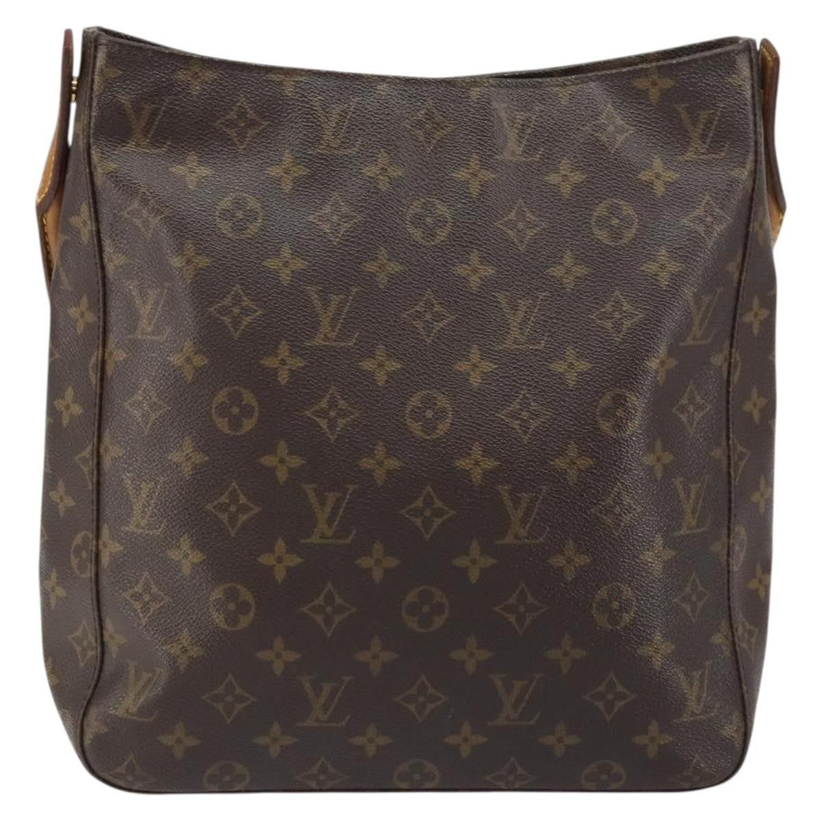 Louis Vuitton Monogram Looping Handbag Monogram Canvas Brown Canvas Shoulder Bag Bag (Pre-Owned)