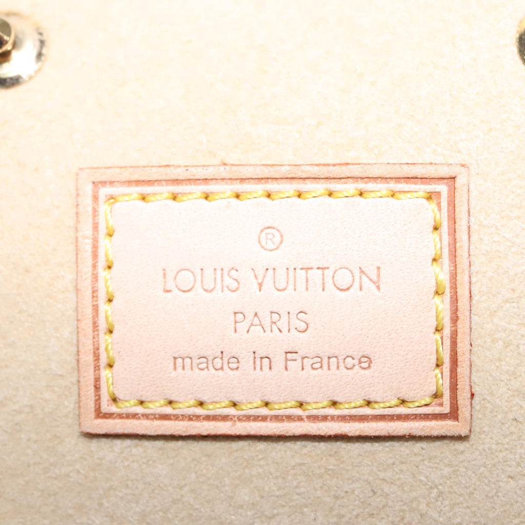 Louis Vuitton Case Jewelry Box Canvas Brown Canvas Wallets Accessory (Pre-Owned)