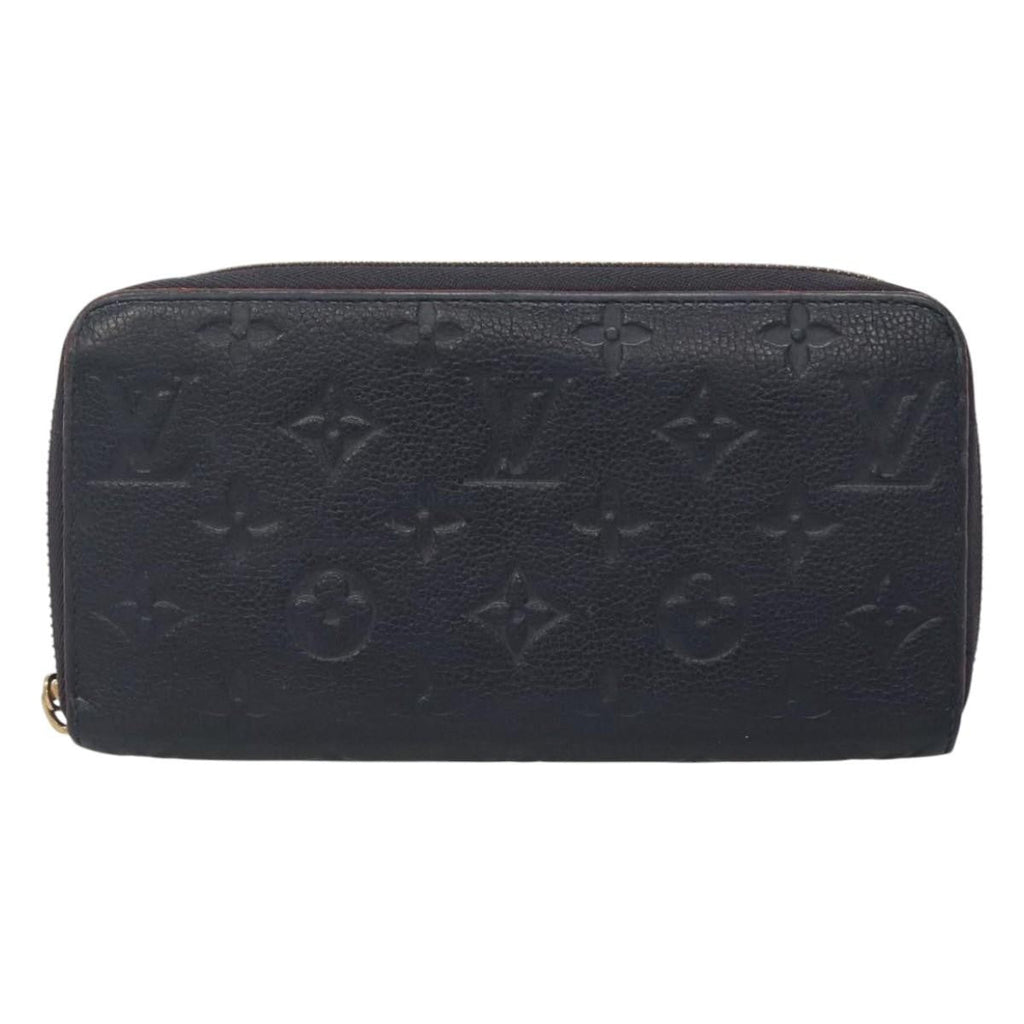 Louis Vuitton Portefeuille Zippy Monogramme Empreinte Monogramme Empreinte Navy Leather Wallets Accessory (Pre-Owned)