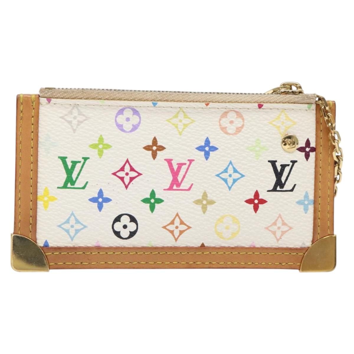 Louis Vuitton Pochette Clés Monogram Canvas Multicolour Canvas Wallets Accessory (Pre-Owned)