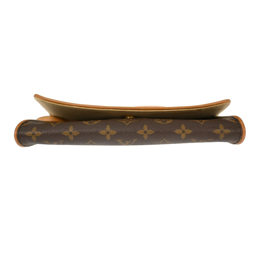 Louis Vuitton Twin Handbag Monogram Canvas Brown Canvas Shoulder Bag Bag (Pre-Owned)